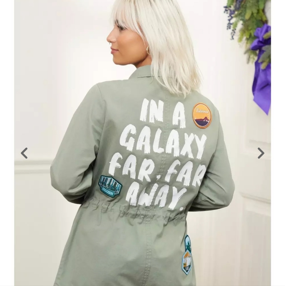 Her Universe Star Wars Planets Patches Shacket XL sold out online